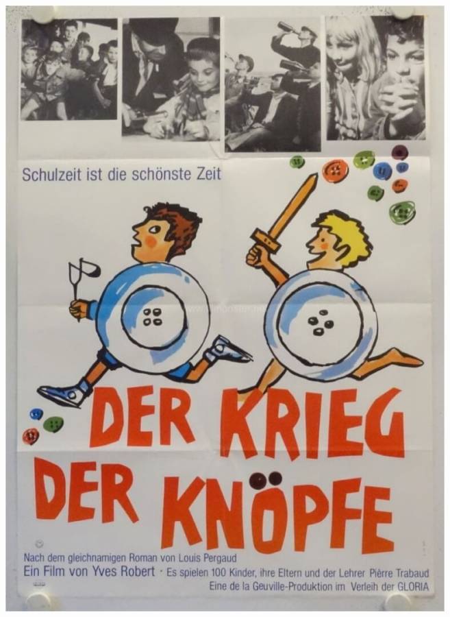 Der Krieg der Knöpfe originales Filmplakat